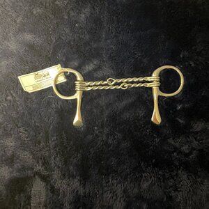 4.75" Half Cheek Double Twisted Wire Bit